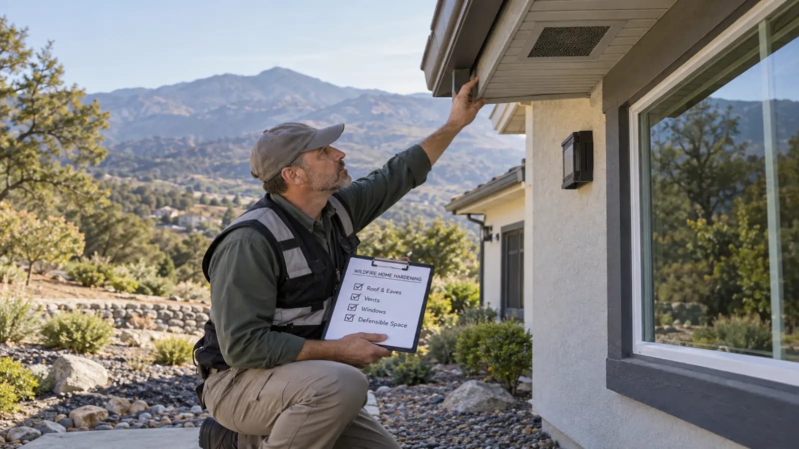 Wildfire Home Hardening Checklist: Roofs, Vents, Windows and Exteriors